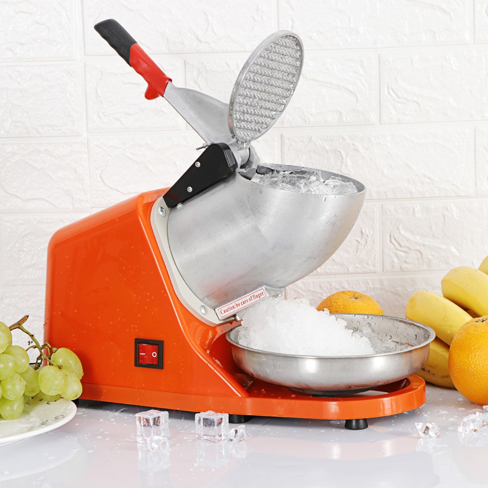 Snow cone Ice Shaved Machine Ice Shaver Maker Per Hour Electric Crusher 143lbs