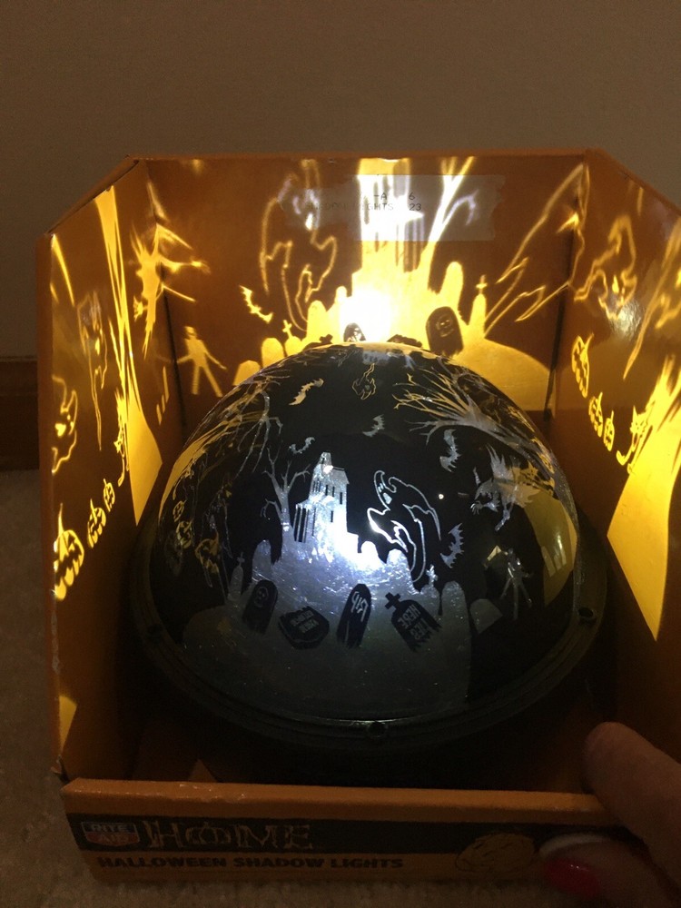 Gemmy Halloween Shadow Lights NEW