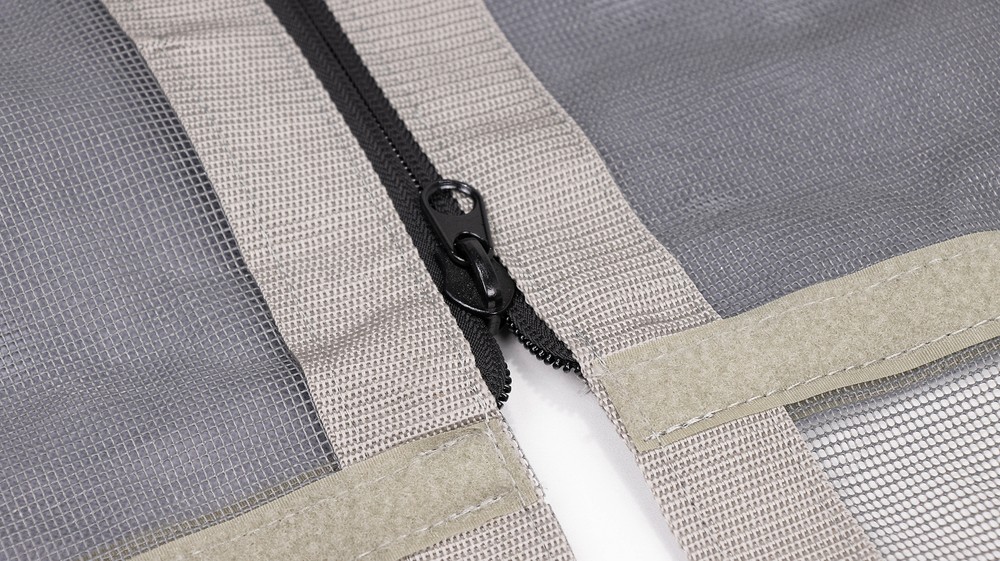 ELITEWILL Toy Hauler Screen Rear Opening Fits Ramp Doors Up to 90 Inch Tall