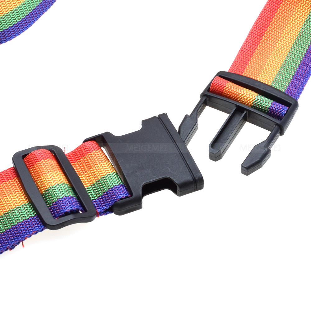 Width 50mm Adjustable Quick Release Buckle Luggage Suitcase Packing Strap Belt