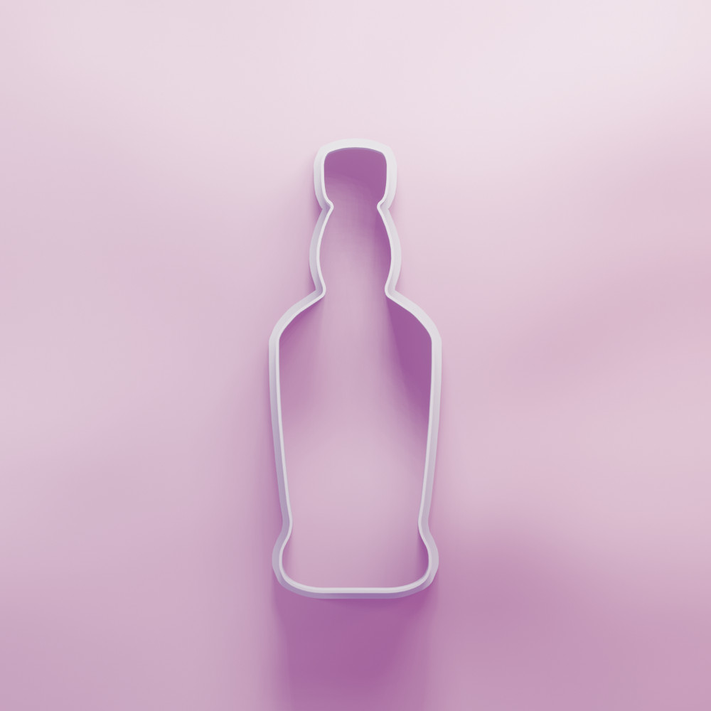 Whisky Bottle Cookie Cutter