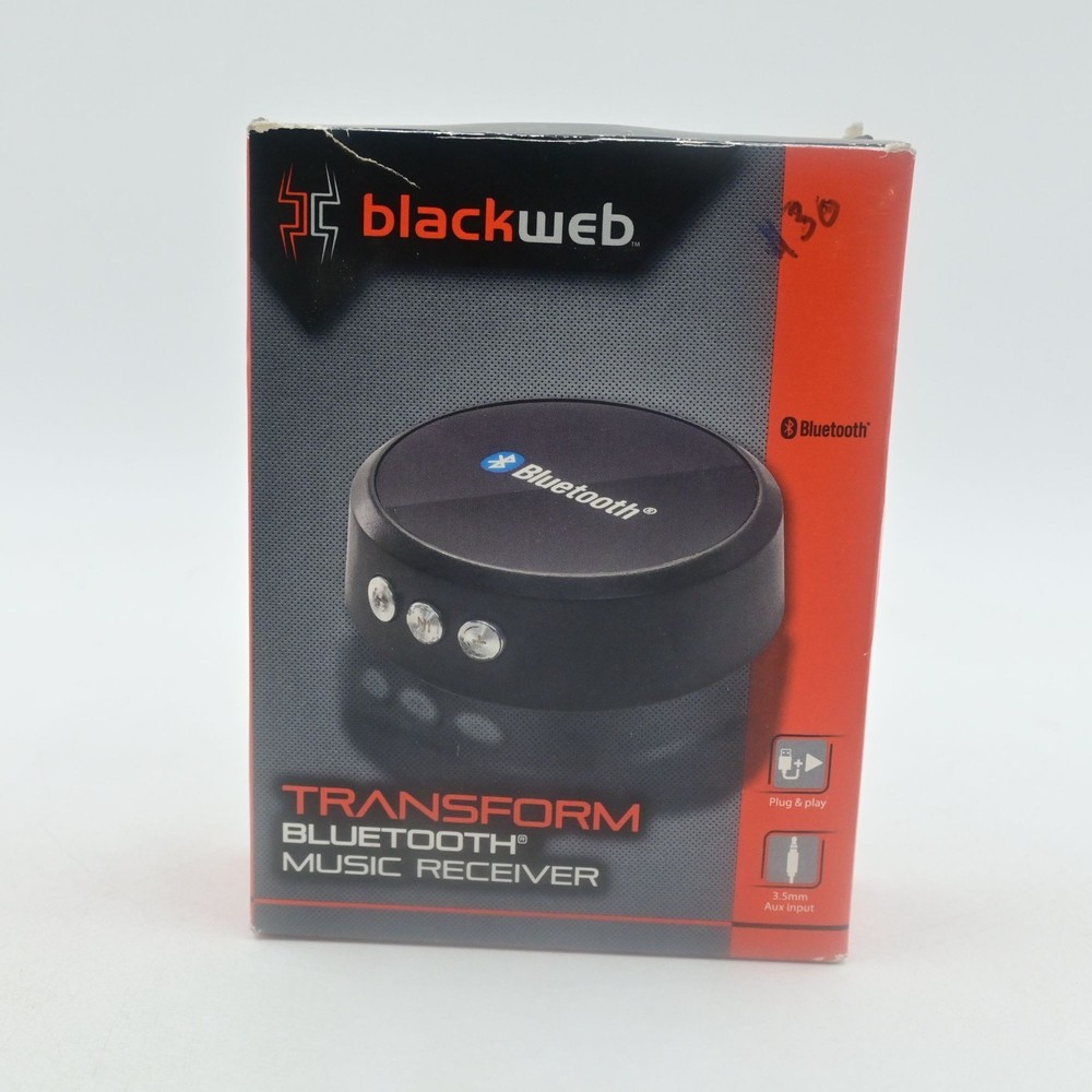 Blackweb BWA15AV163 Bluetooth Music Receiver