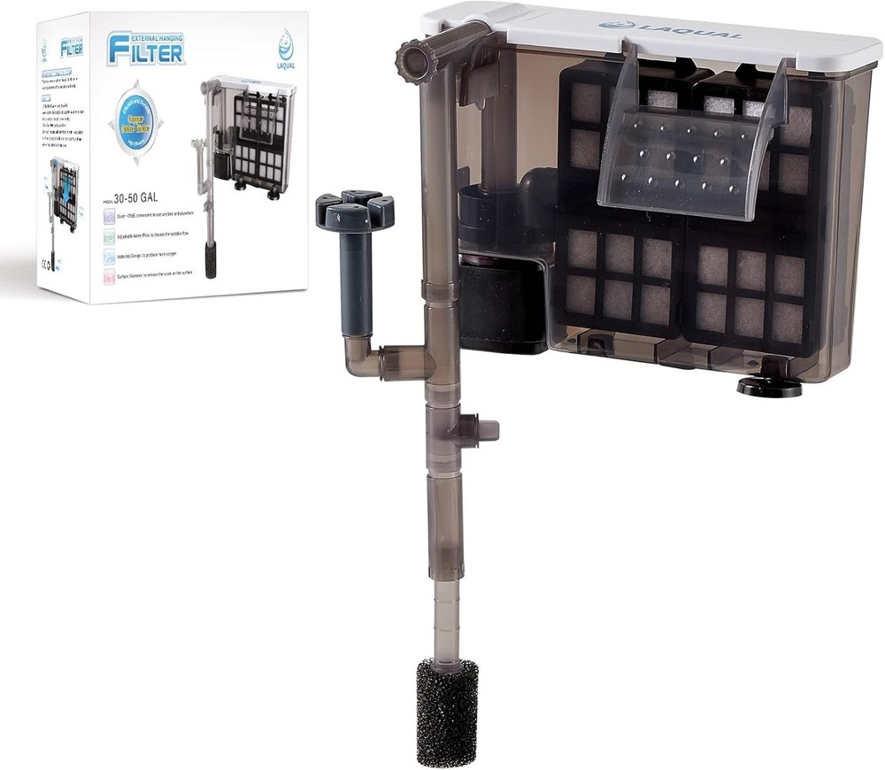 3-Layer Filtration Aquarium Filter 30-50 Gallon