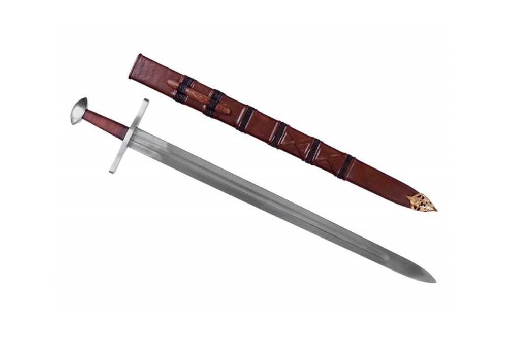 Late Viking-era sword with sheath