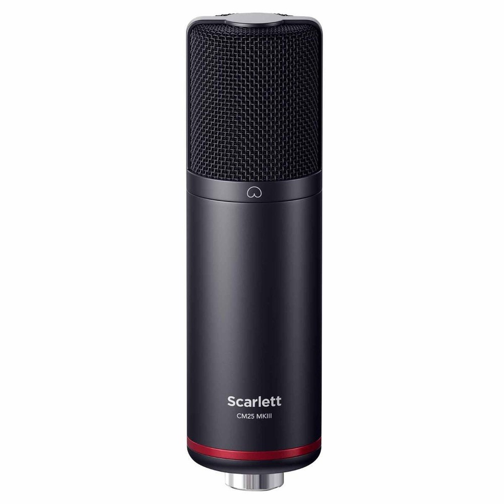 Focusrite Scarlett Solo Studio Interface Bundle w Microphone, Headphones & Stand