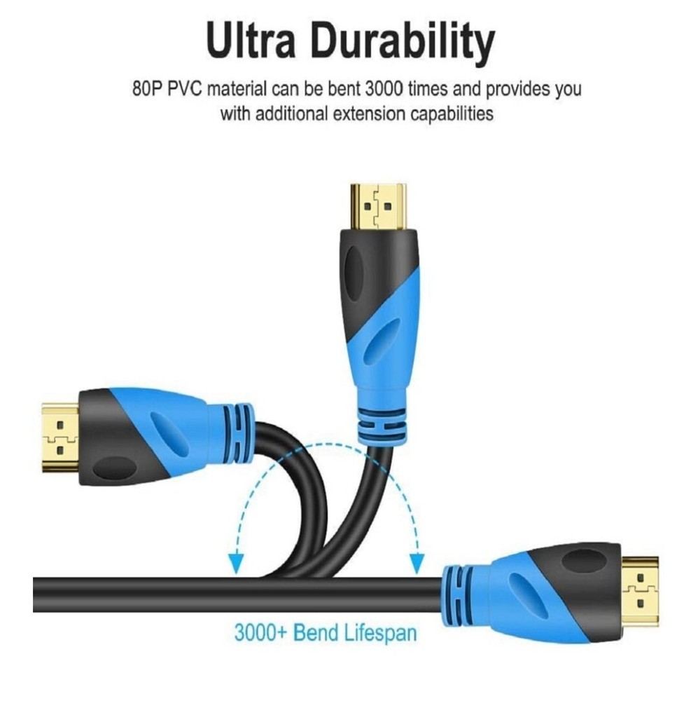 40ft 4K HDMI Cable 2.0 3D HD 1080P