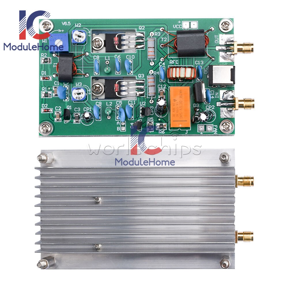 30W Shortwave Power Amplifier Board CW SSB Linear High Frequency Power Amplifier