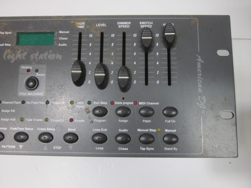 AMERICAN DJ LIGHTSTATION Universal DMX Lighting Controller -includes AC Adapter