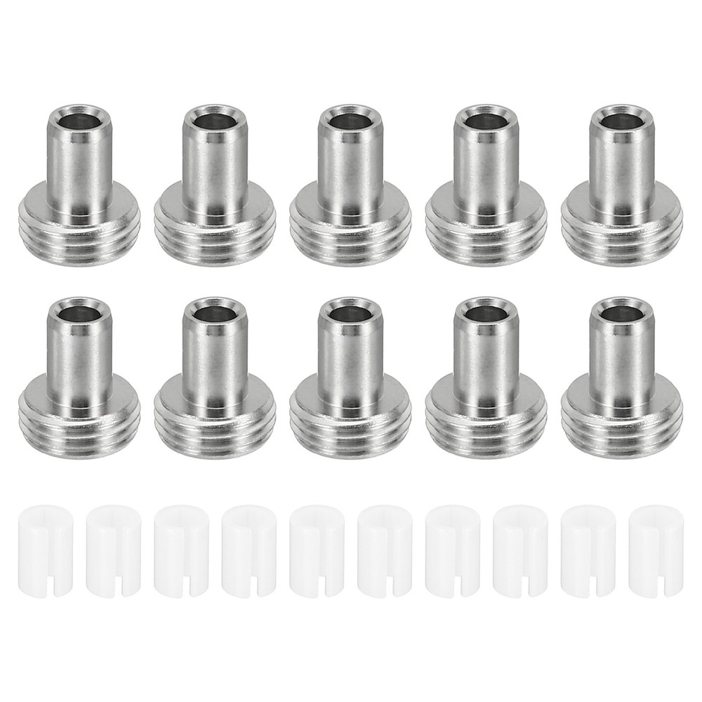 10pcs Ceramic Anime 5mm Metal Tips Optical Tool Set