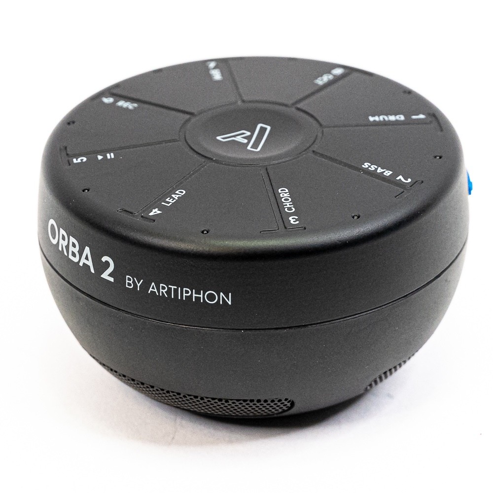 Artiphon Orba 2 Handheld Synth, Looper & MIDI Controller with Case and Shell
