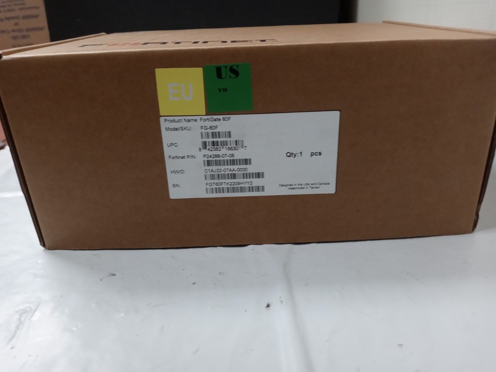 Fortinet FortiGate-60F Network Security Firewall