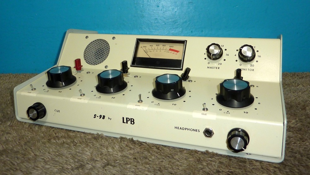 LPB S-9B Broadcast Mixer Console
