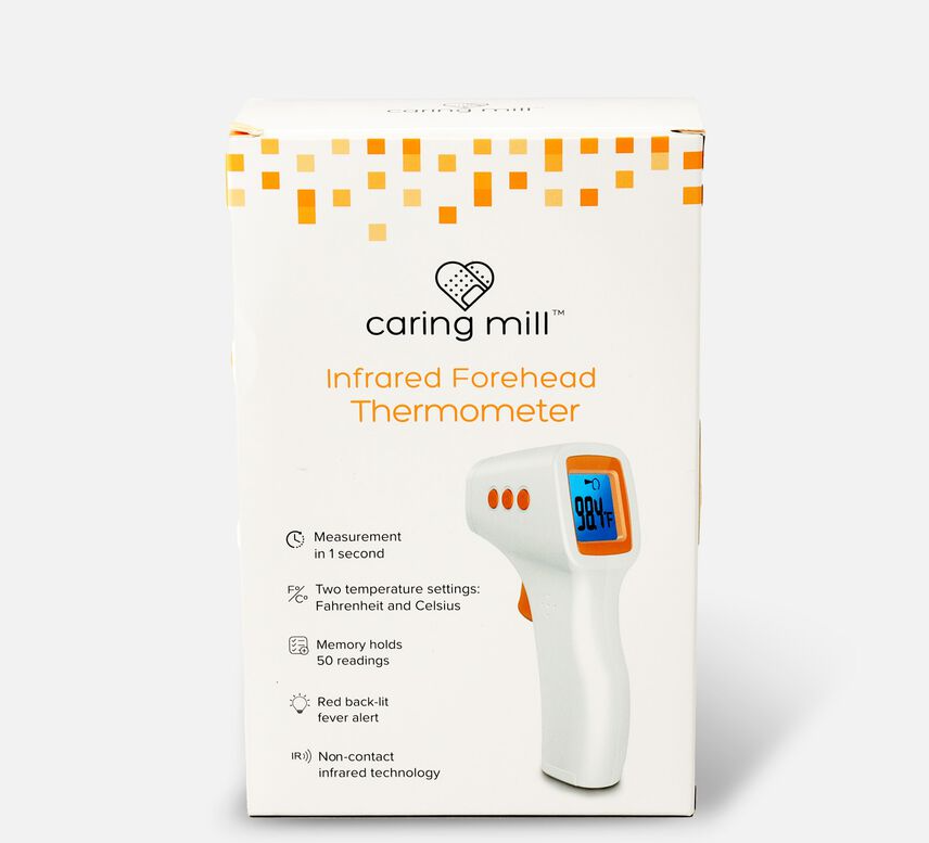 Caring Mill Infrared Forehead Thermometer