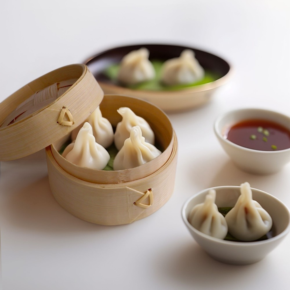 Mini Bamboo Steamer With Lid for Dumplings