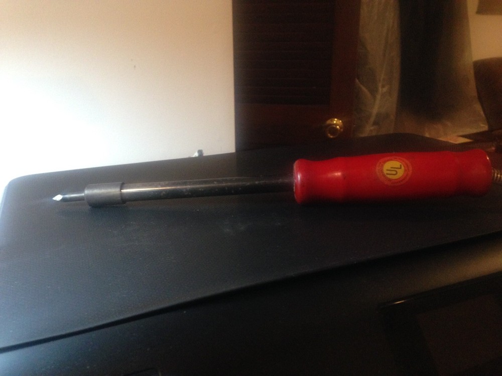 A VINTAGE SOLDERING IRON