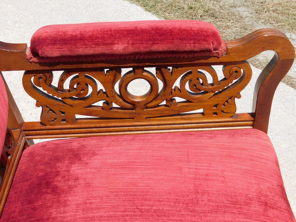 Victorian Parlor /Side Chair~~Pierced Carved