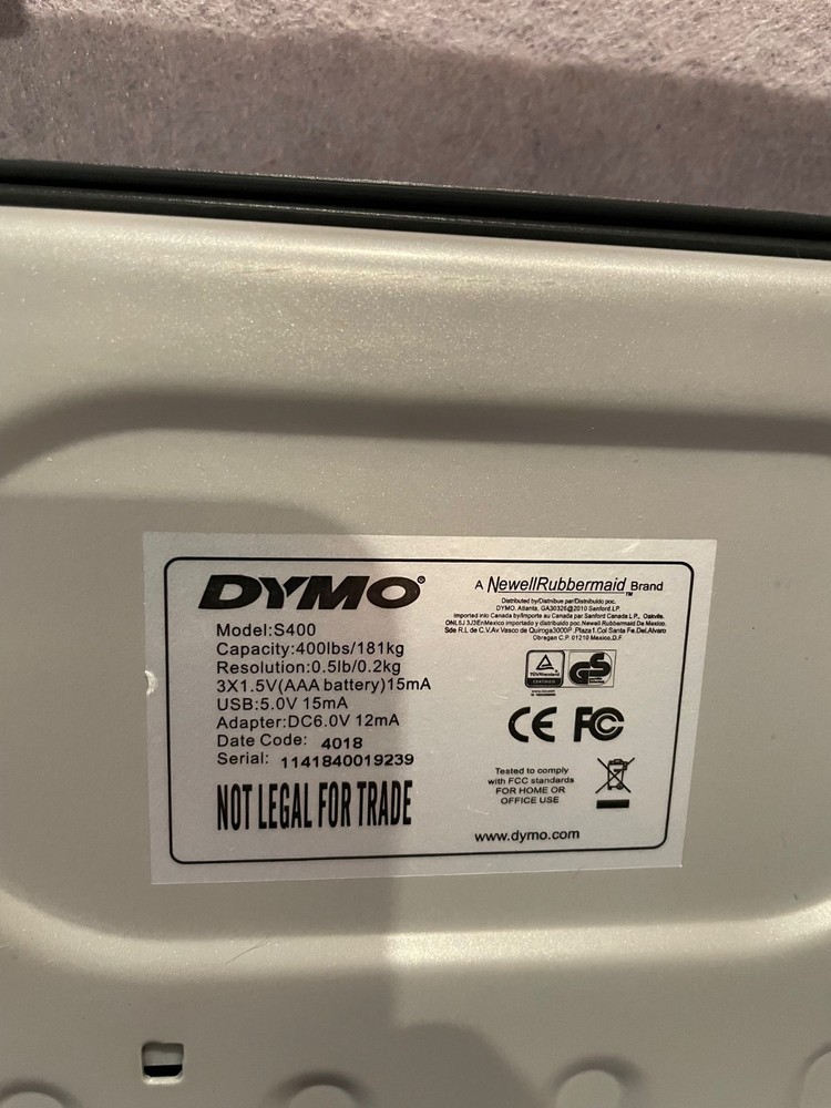 DYMO S400 400LBS SHIPPING USB SCALE
