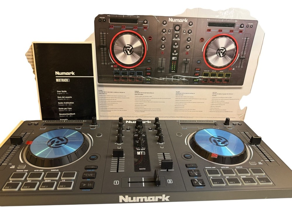 Numark Mixtrack 3 All-In-One DJ Controller for Virtual DJ
