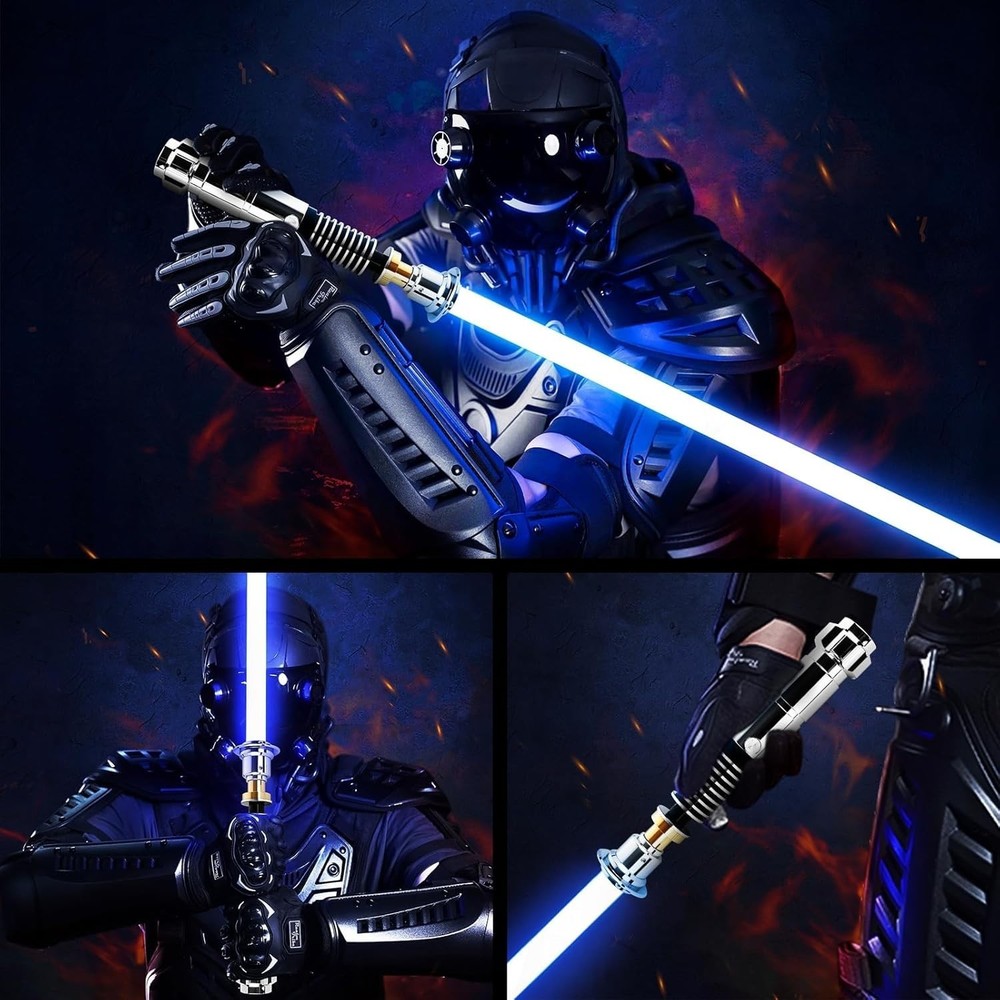 Full Size Interactive Lightsaber with Replaceable Blade & RGB Colors - LK V3.0