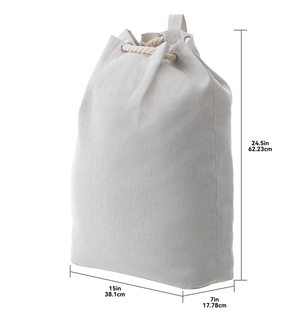 Better Homes & Gardens Polyester and Cotton Canvas Laundry Bag