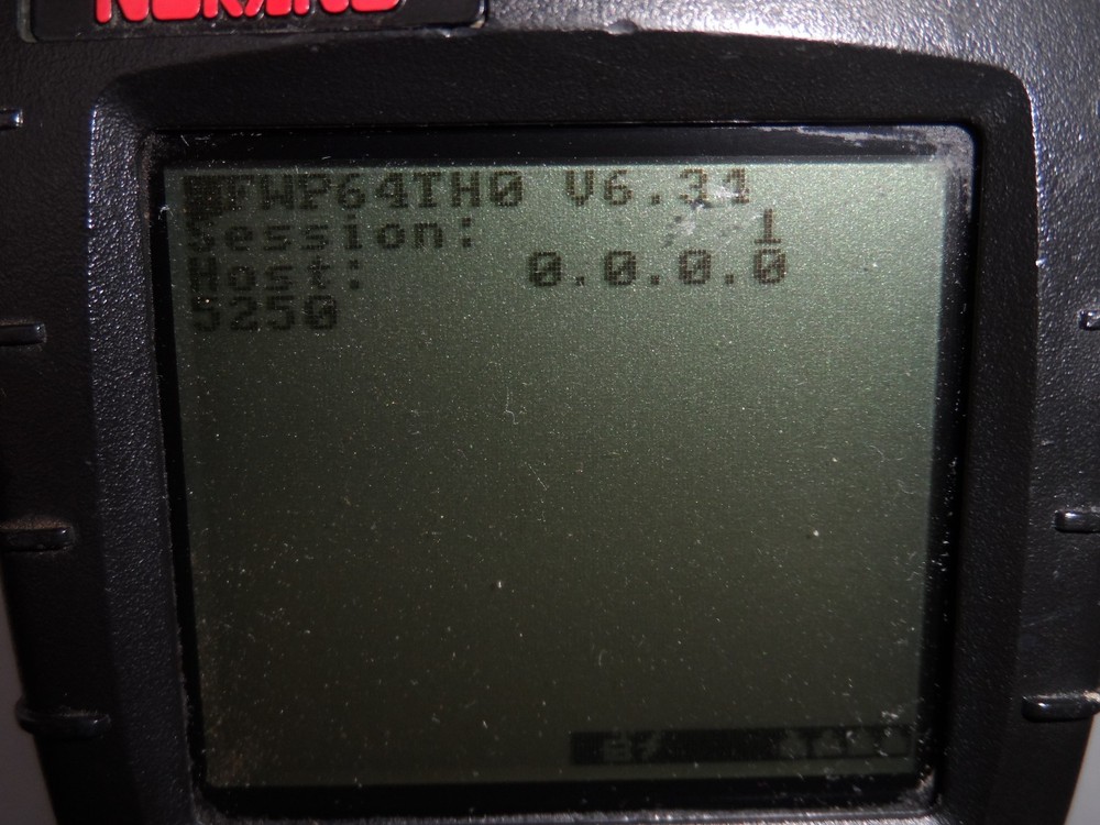 Intermec Norand 6400 Barcode Scanner 6400B174200504 5250 TE2000 Alphanumeric