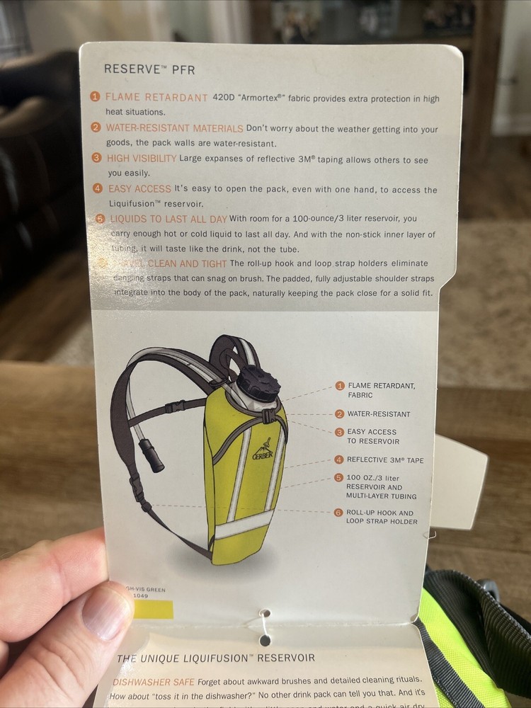 Gerber Reserve PFR Liquifusion Pack 100oz