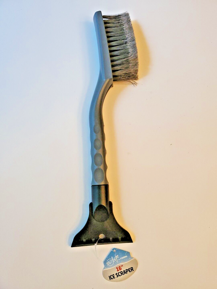 Car Windshield Multipurpose Long Handle Snow Removal with Brush Ice Scraper Tool