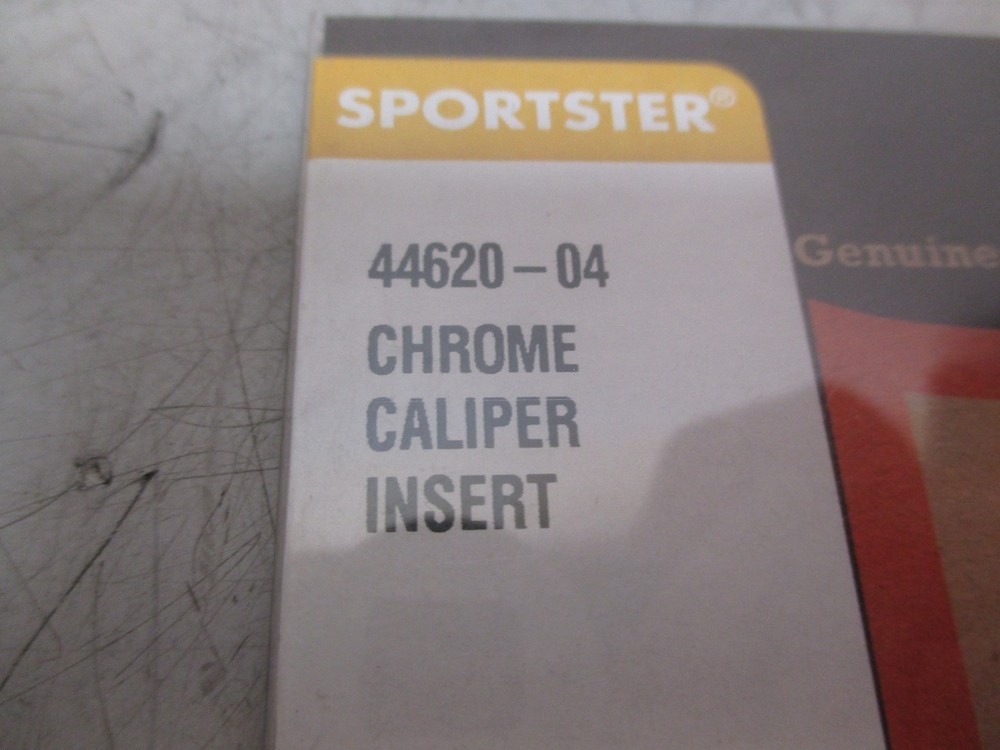 HARLEY-DAVIDSON CHROME CALIPER INSERT SPORTSTER 44620-04