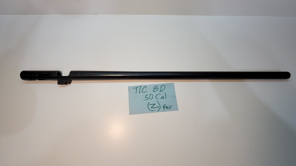 T/C Black Diamond .50 Cal. Inline Muzzleloader Barrel Without a Breech Plug (Z)