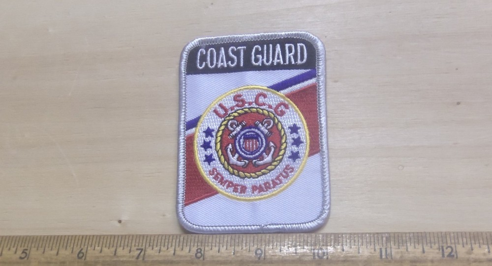US Coast Guard Logo - Semper Paratus Embroidered Patch