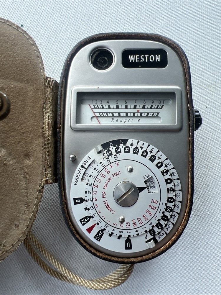vintage WESTON Ranger 9,  exposure meter model 348   . untested
