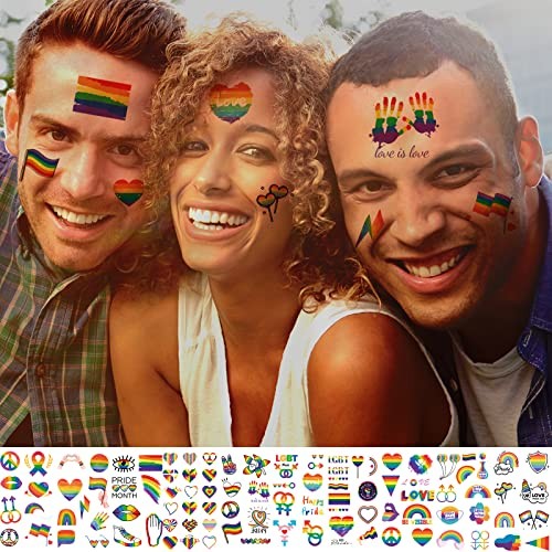 Day Temporary Tattoos, 23 Sheets St Patricks Day Glitter St Patricks