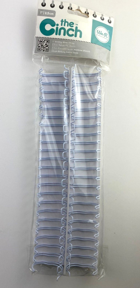 The Cinch - 1" Binding Wires (White)