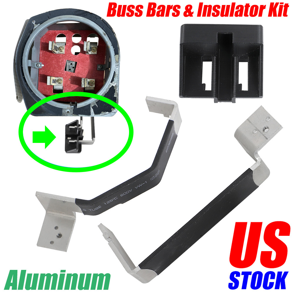 For Challenger Buss Bars Insulator Kit Multi-meter Panel Aluminum Main Breaker