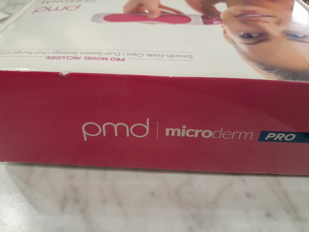 PMD Personal Microderm Pro New Open Box Missing Training Disc