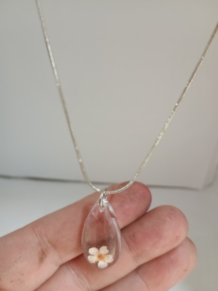 Handmade Made Flower Necklace