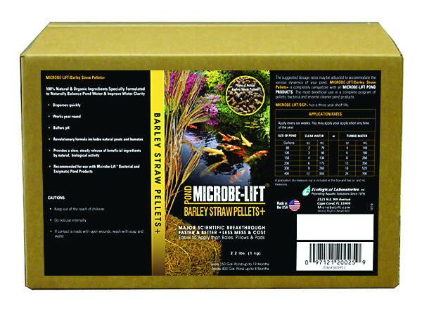 Microbe-Lift Barley Straw Pellets PLUS Peat
