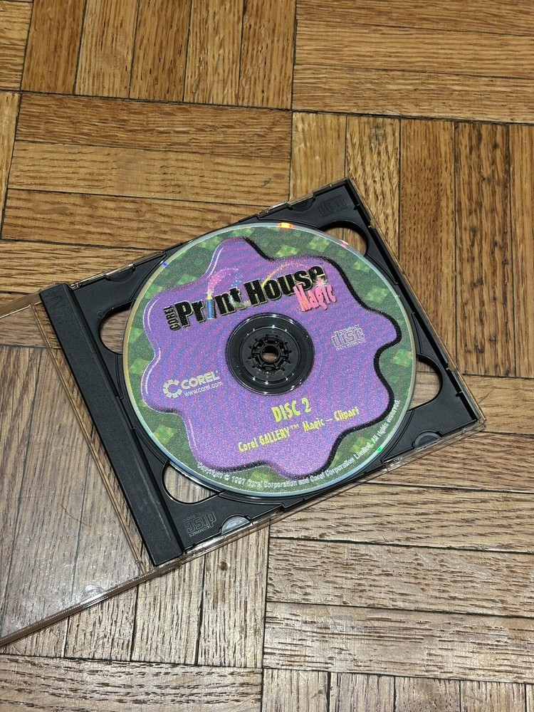 Corel Gallery Magic Clip Art Images (PC, CD-ROM) Windows w/ Manual