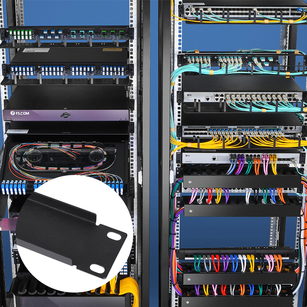 1U-4U Vented/Unvented Blank Rack Mount Panel Spacer 19"Network Server Cabinet