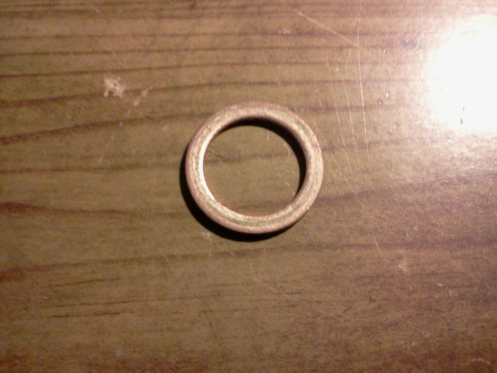 8 Solid copper reconditioned spark plug gaskets p/n M674