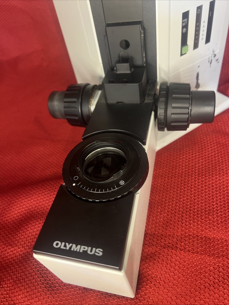 Olympus Microscope BX40 Junk Frame for parts - powers intermittently