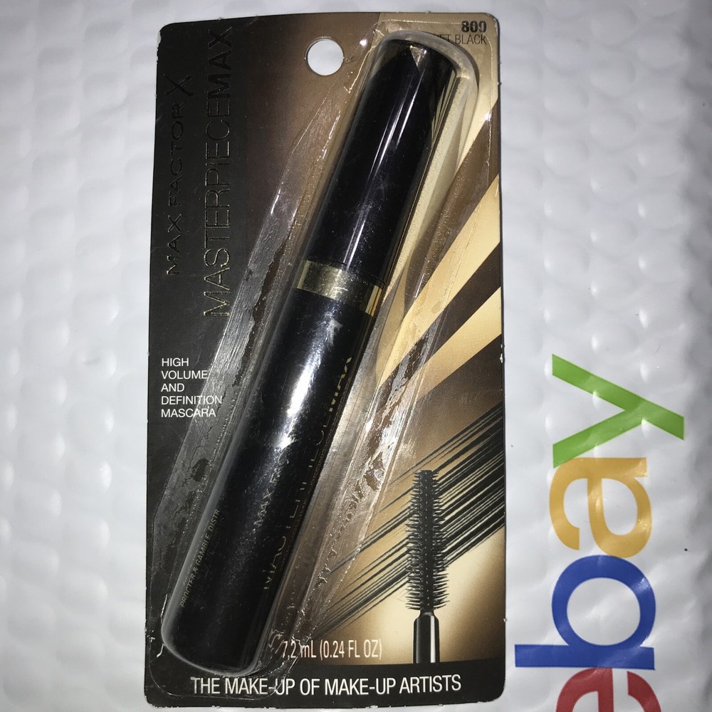 MAX FACTOR Masterpiecemax X High Volume MASCARA 800 VELVET BLACK nip