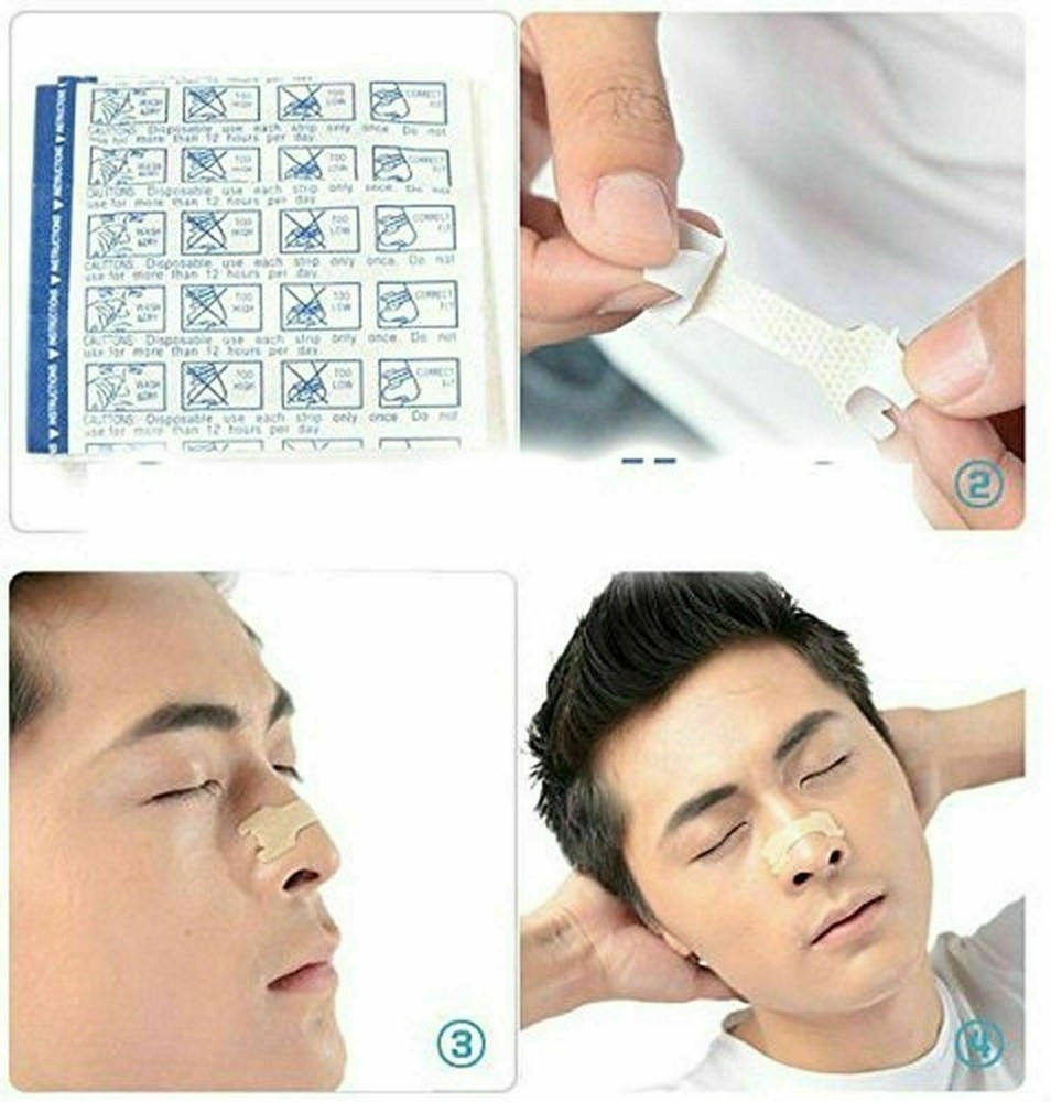 120 strips Better Breathe Large Size Tan Nasal strips