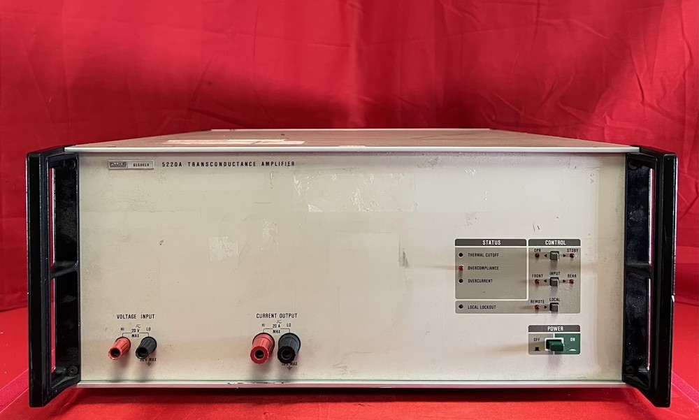 Fluke 5220A Transconductance Amp