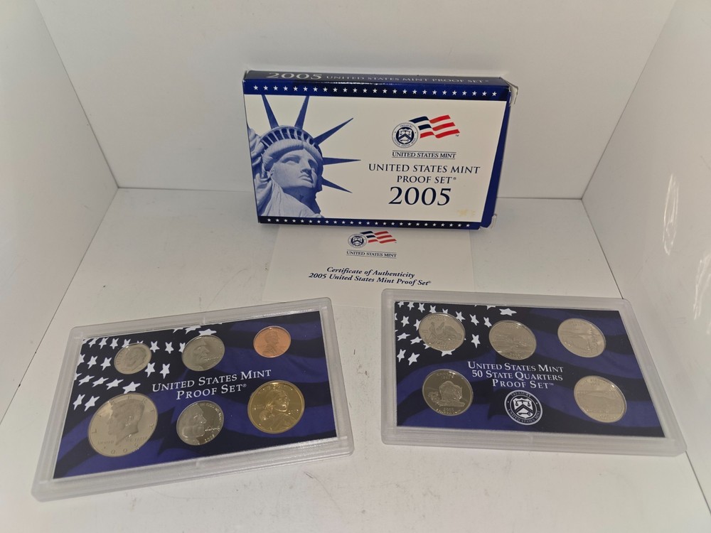 2005 US Mint Proof Set uncirculated with COA