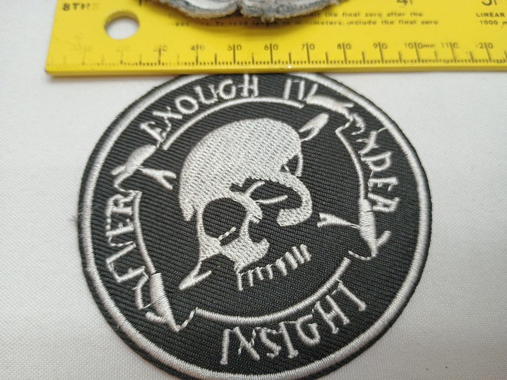 6 Sew On jacket vest patches