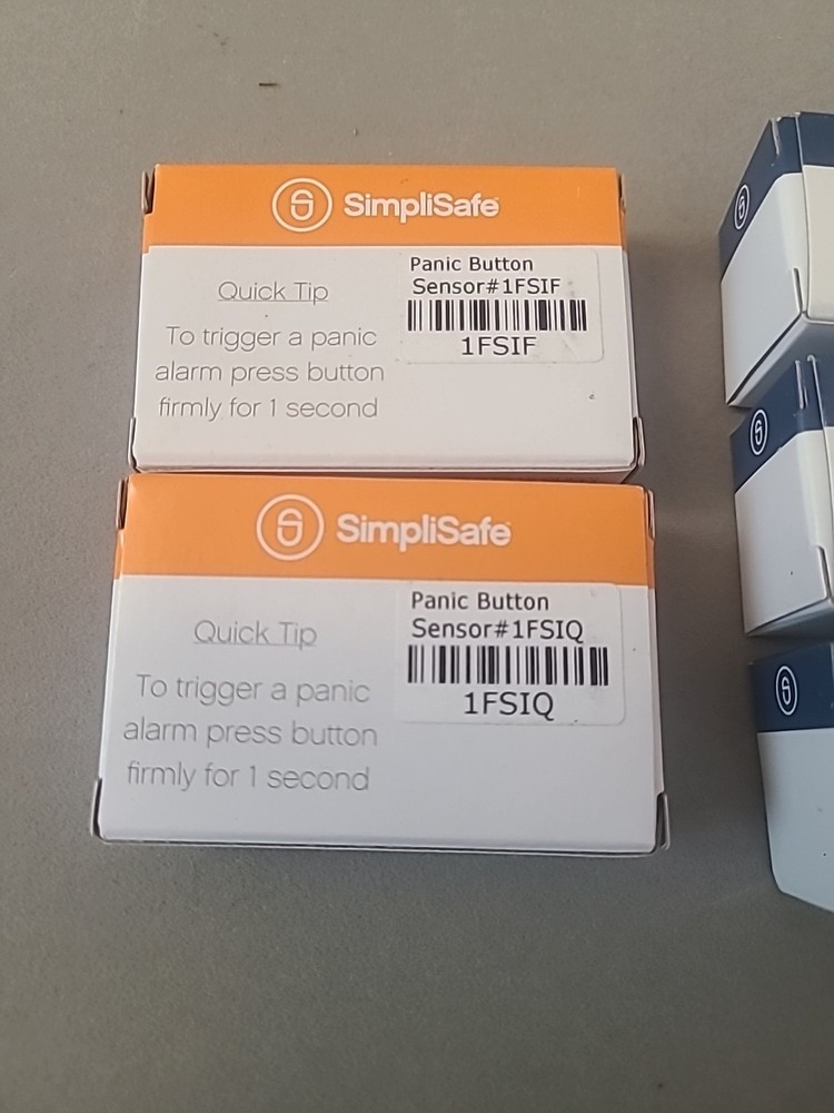 Simply Safe Home Security Entry Sensor Panic Button Lot