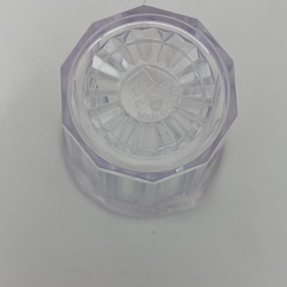 Thunder Group PLSP002D 2 oz Clear Plastic Fluted Syrup Cup - 36 Count (3 dozen)