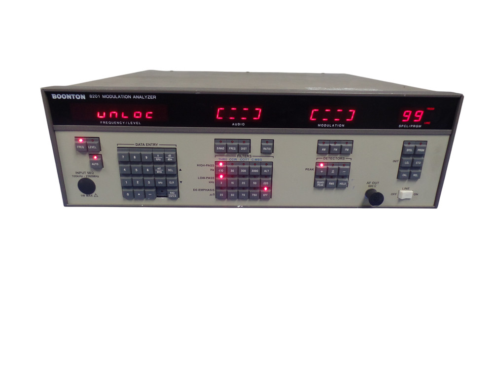 BOONTON 8201 modulation analyzer - Free Shipping