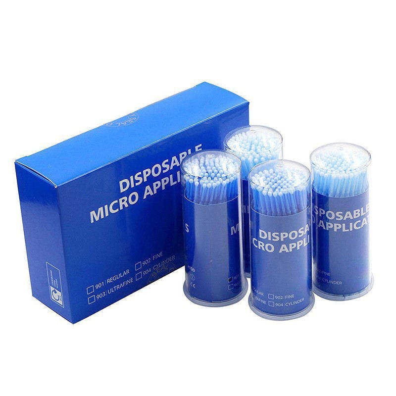 Dental Microbrush Disposable Micro Applicator Brush Bendable Soft Brush Tips